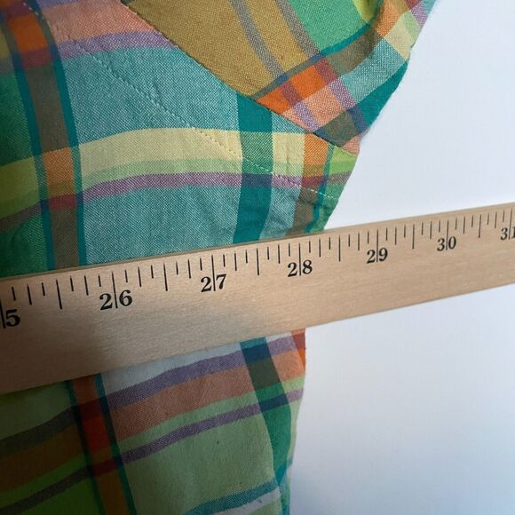 Ralph Lauren Shirt Mens XL Green Purple Short Sleeve Pastel Colorful Pony Preppy - Picture 8 of 9